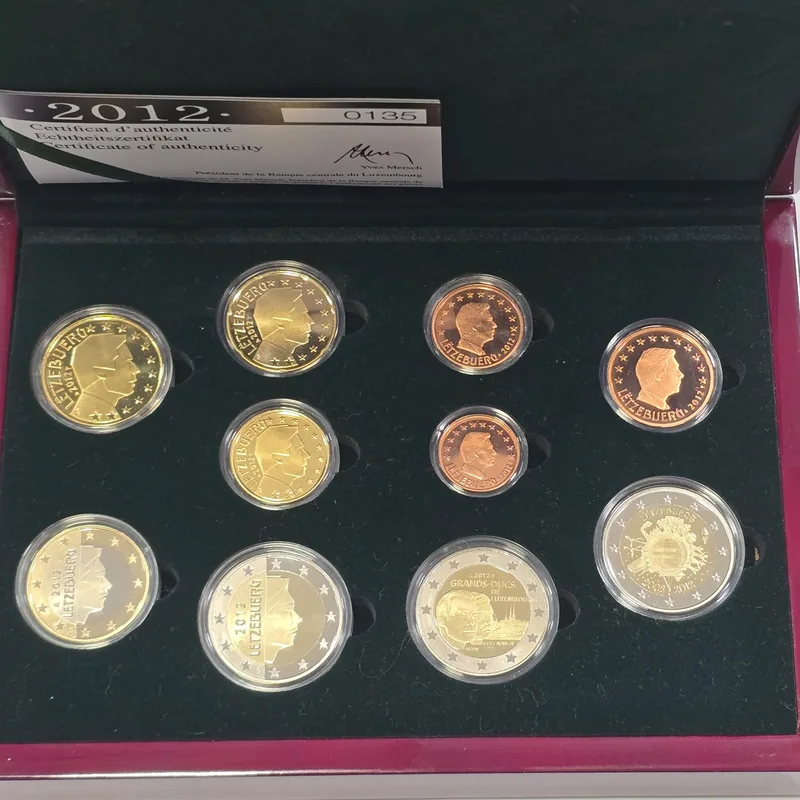 Luxembourg Luksemburg Euro Set 2012 (Proof) – Image 2