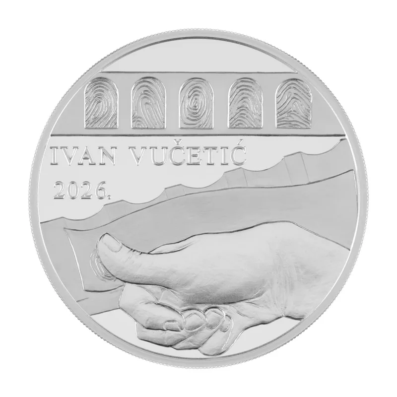 Croatia Hrvatska 4 Euro 2026 - Inovacije Ivana Vučetića – Image 1